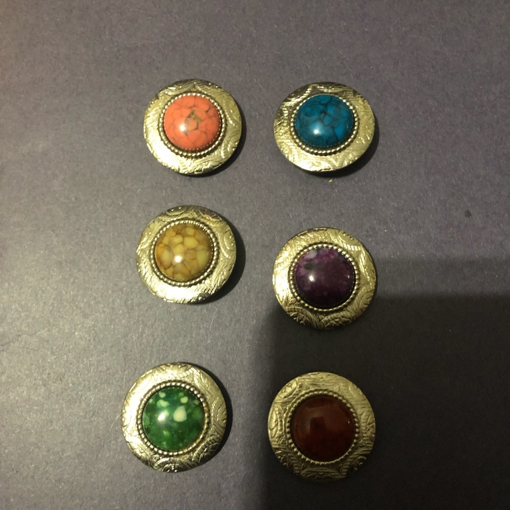 Vintage button covers